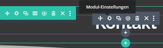 Moduleinstellungen im Divi Builder öffnen