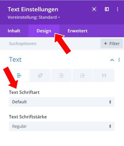 Schriftarten in Divi lokal auf den Server hochladen - Schritt 1