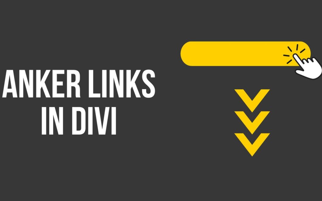 Divi Anker Link setzen (3 Wege) – Tutorial inkl. Video