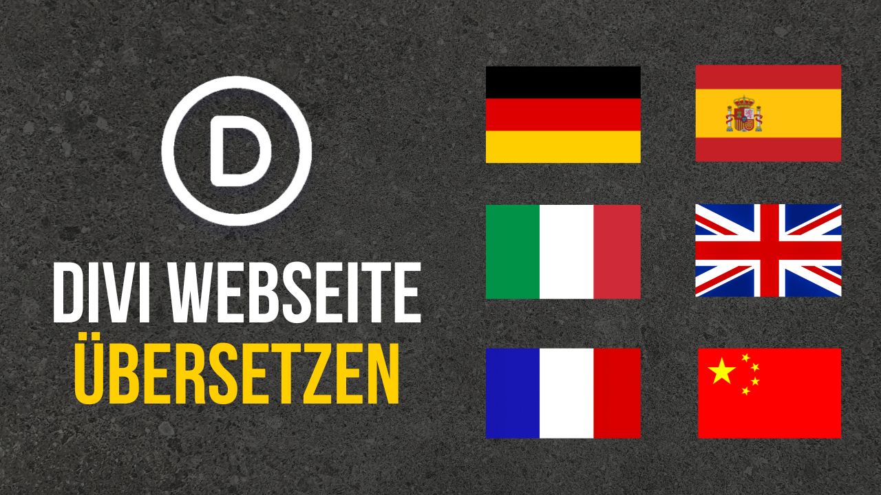 Divi Webseite übersetzen in andere Sprachen mit WPML