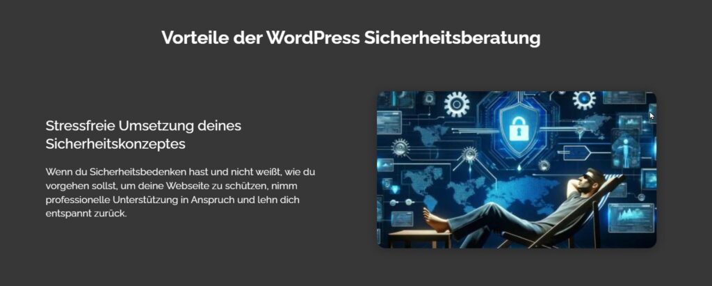 KI generiertes Bild zum Thema WordPress Sicherheit