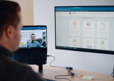 Webdesign Ablauf mit Lukas Fischer - Schritt 4: Erstellung der Website