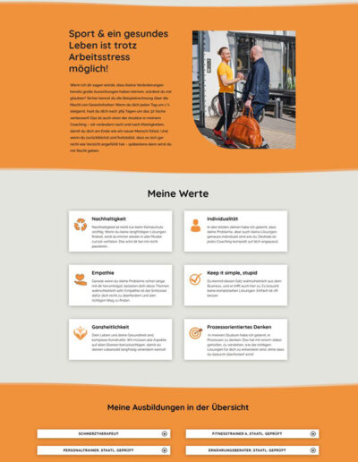 Referenz Screenshot Webseite - Joshua Gerstel