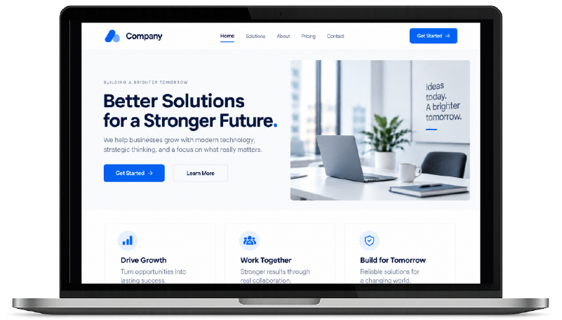Neue Handwerker Webseite von Lukas Fischer Webdesign & SEO